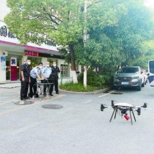 無人機(jī) 抗疫一線顯身手