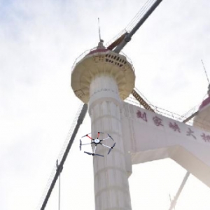 劉家峽大橋檢測用上了無人機(jī)